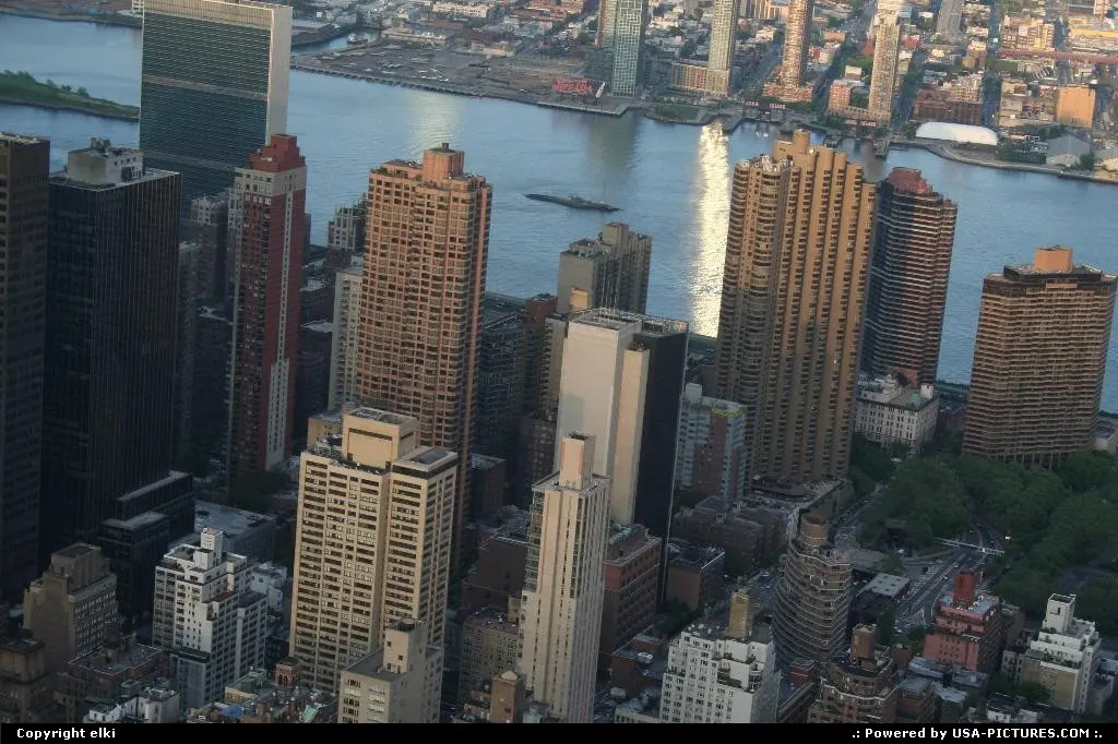 New york, overview from the empire state building