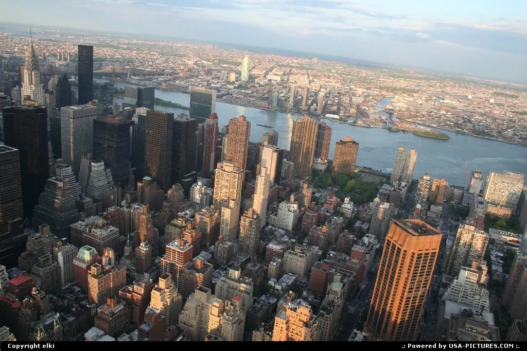 view from empire state manathan