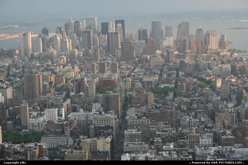 Manathan view from empire state building