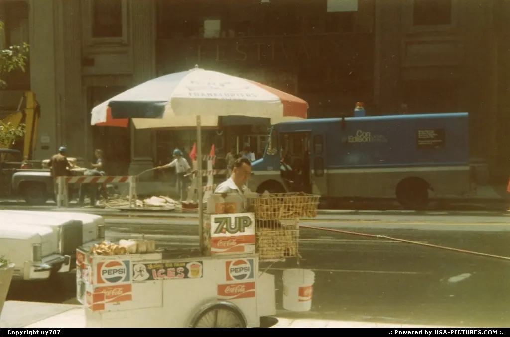 An ever going Heritage of the streets of New York, an hot-dog street vendor gears up fo...