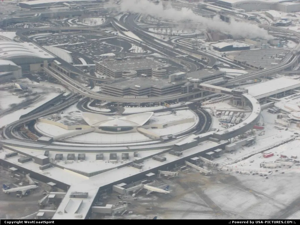 The former TWA flight Center, designed by Eero Saarinen in the 60', is now know as JetB...