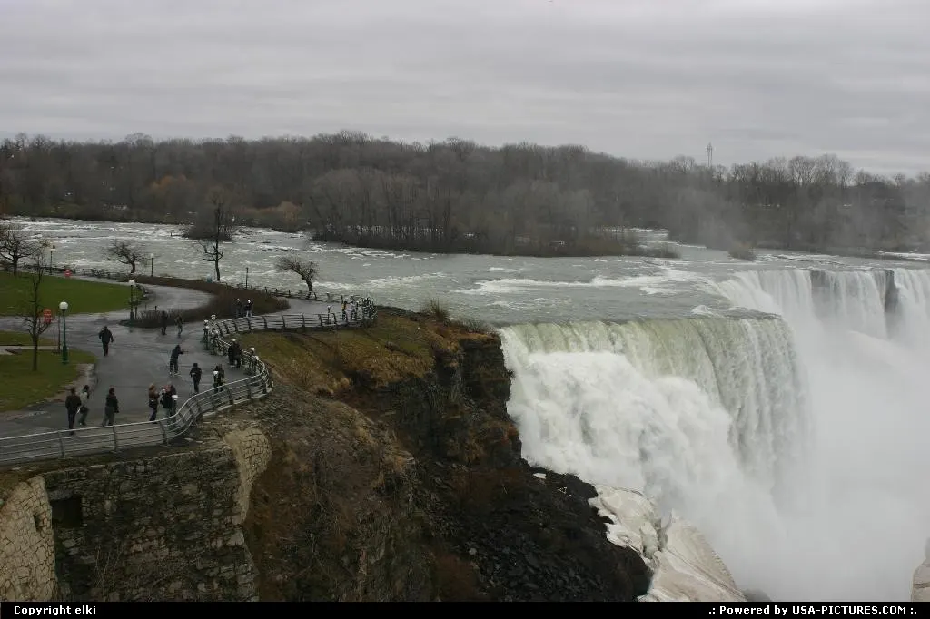 Niagara falls, us side