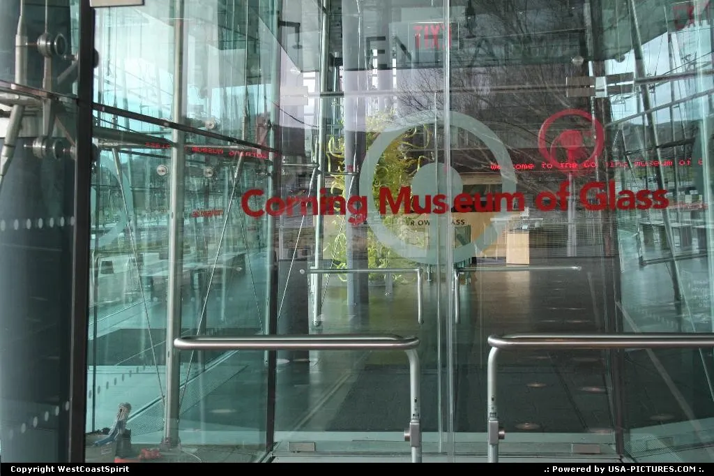 Another view of the Corning Museum of Glass.