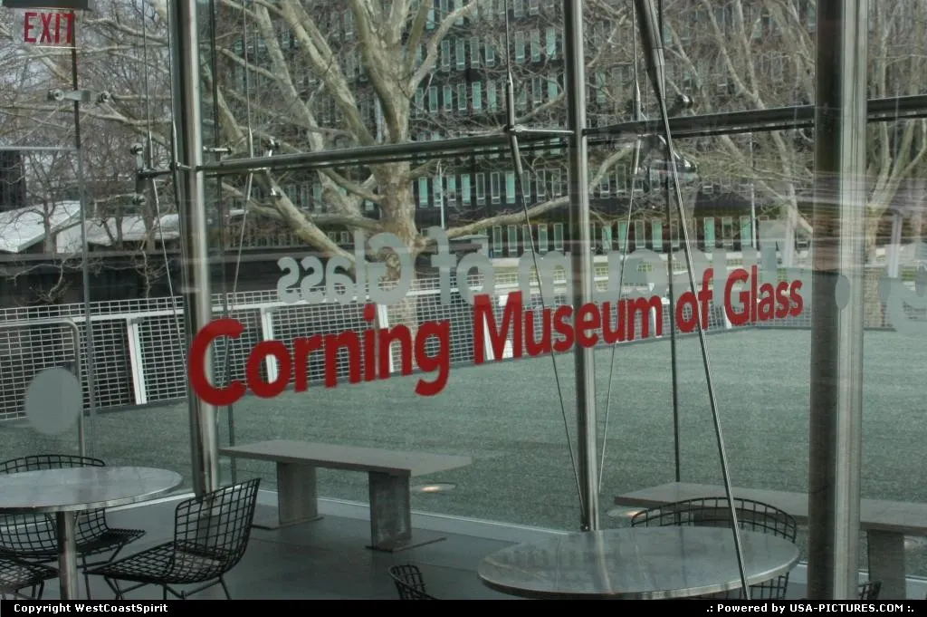 Another view of the Corning Museum of Glass.