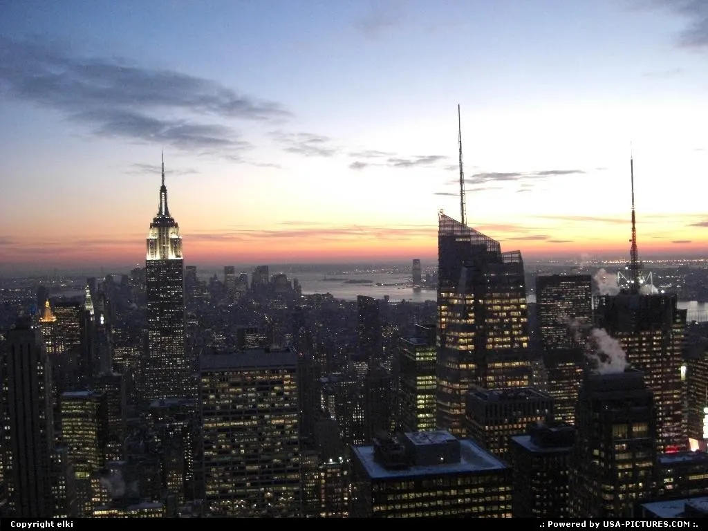 new york @ sunset