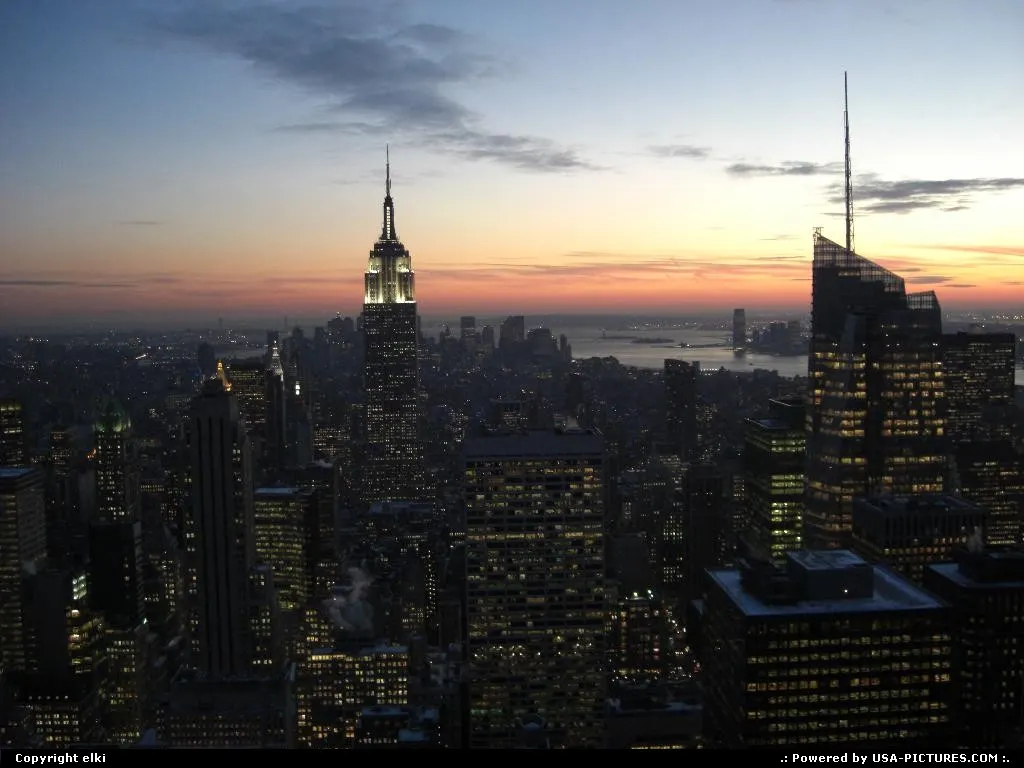 new york @sunset