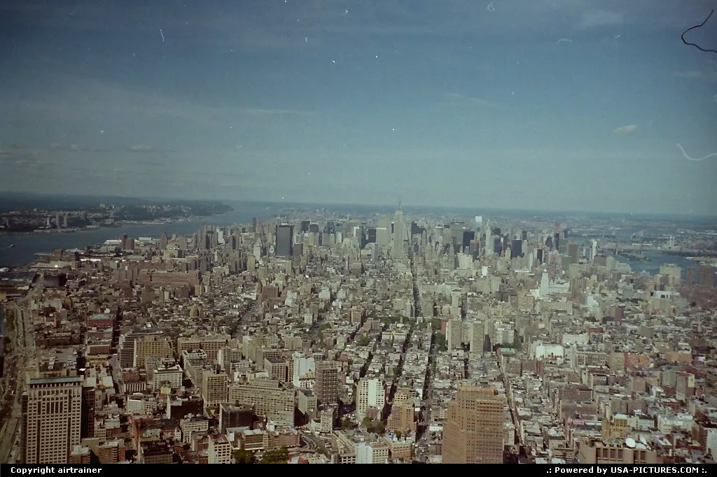 View from the top of the World Trade Center, the place was really amazing !