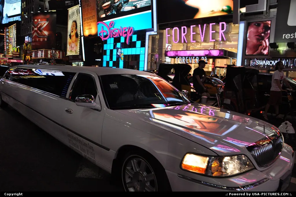 When size matters ... Riding Times Square in style ... or maybe not, actually