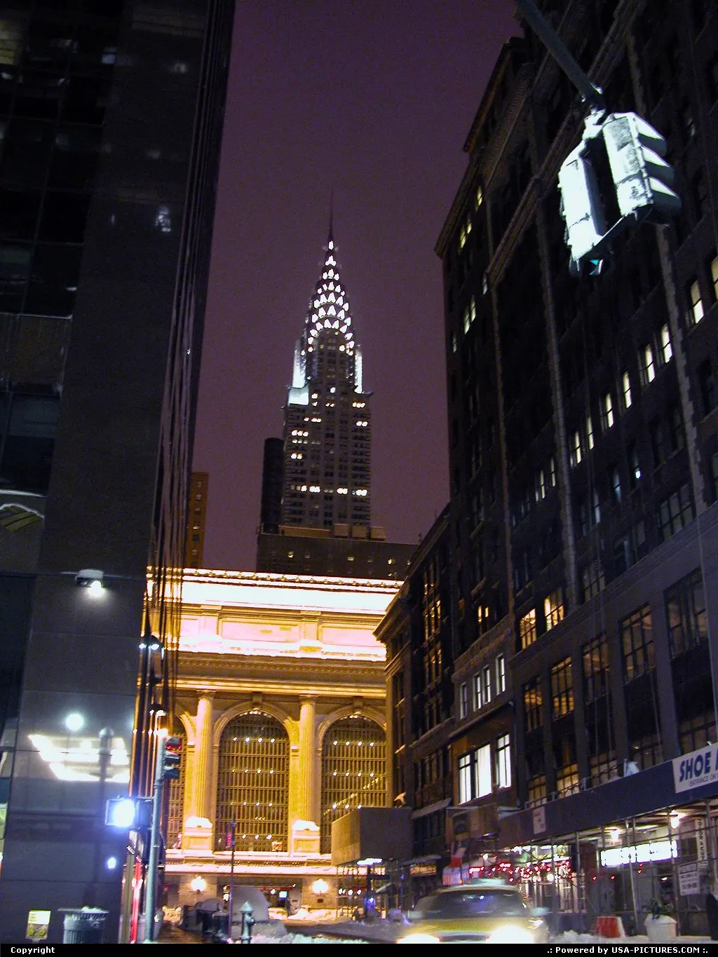 NYC after a snowfall historical