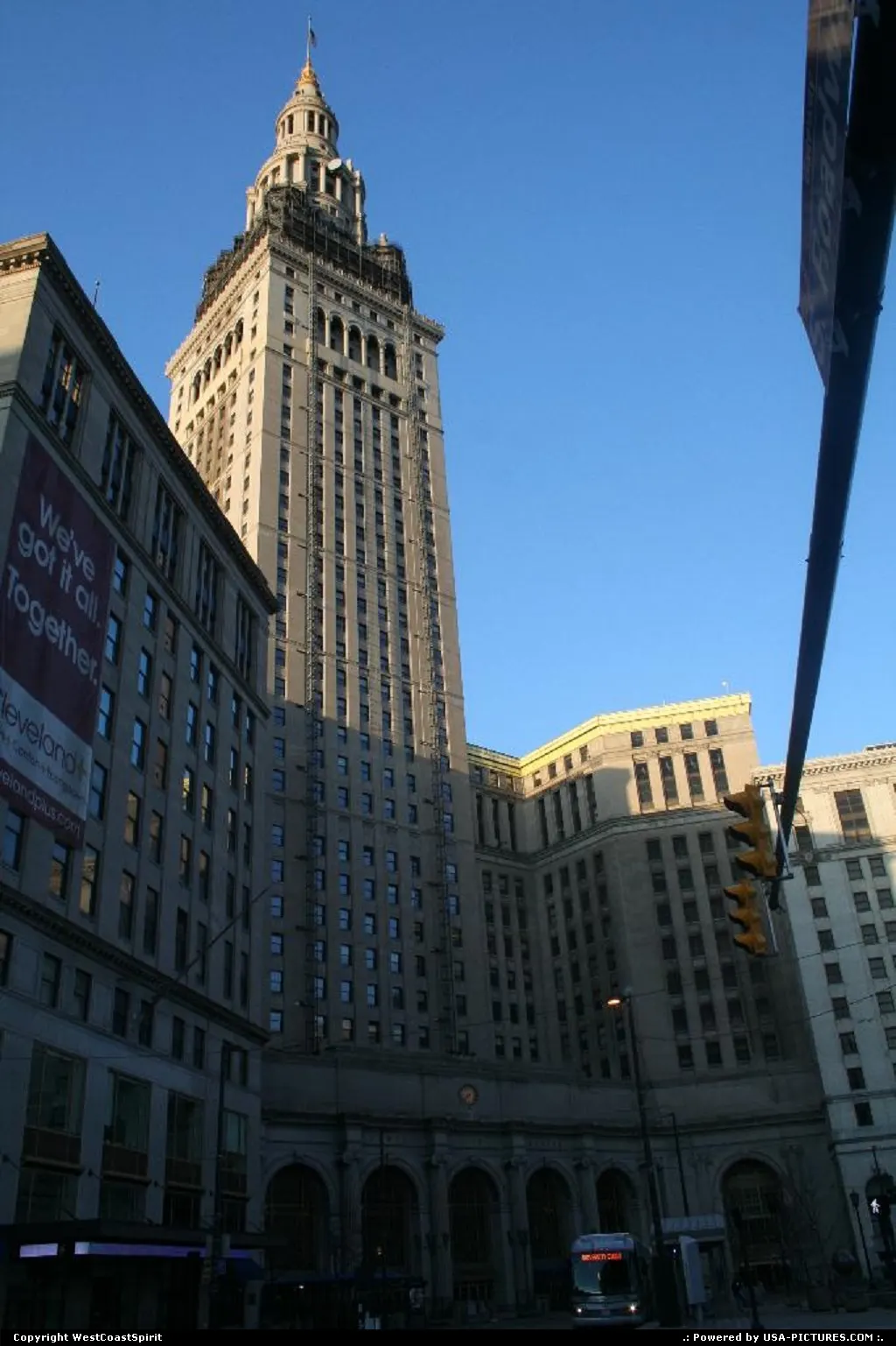 Cleveland magnificient City Hall building