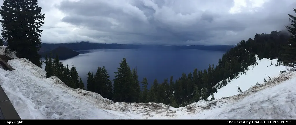 While one thinks late May is almost summer, Crater Lake NP sure thinks otherwise.