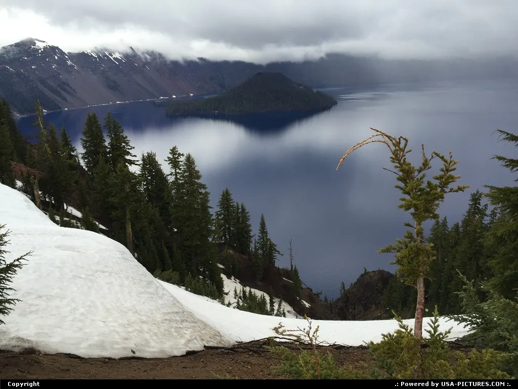 While one thinks late May is almost summer, Crater Lake NP sure thinks otherwise.