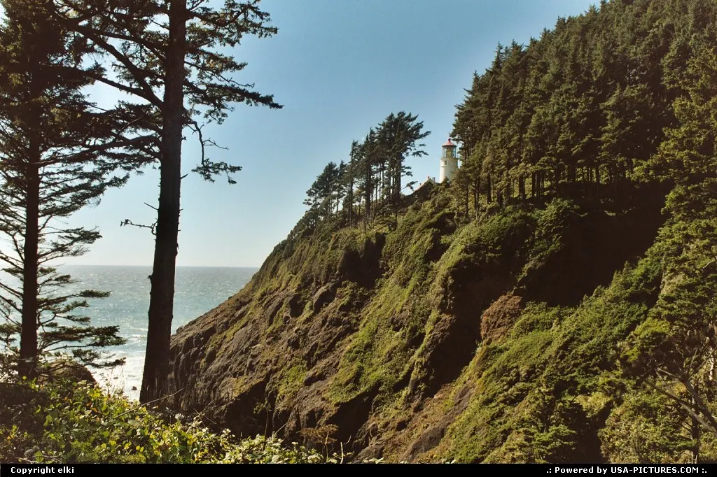 The famous Heceta Lighthouse