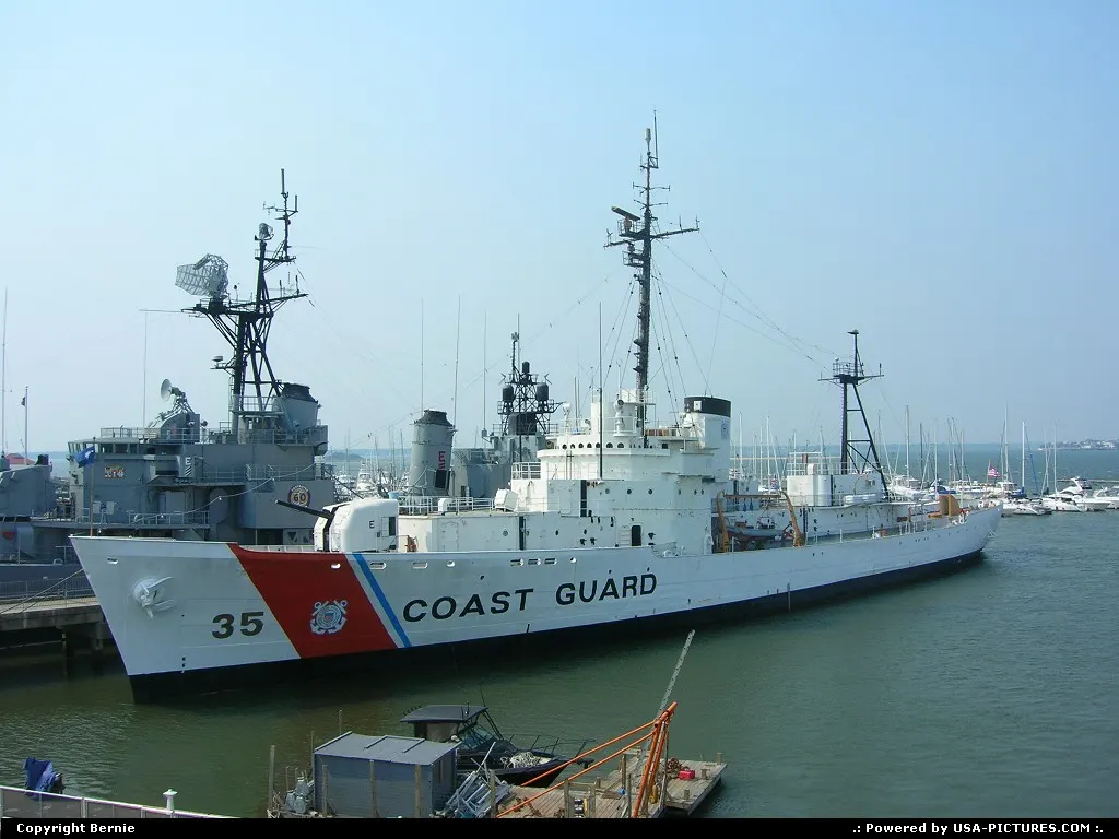 USCG INGHAM at Patriot's Point