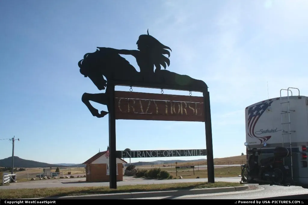 Crazy Horse, the world biggest mountain carving project worldwide is another amazing re...