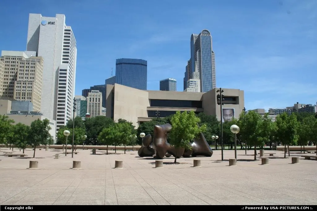 view from from city hall dallas