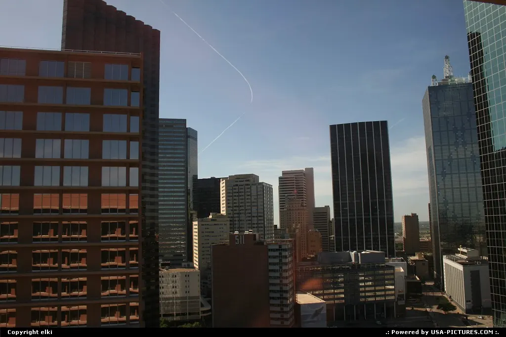 Downtown Dallas early in the morning