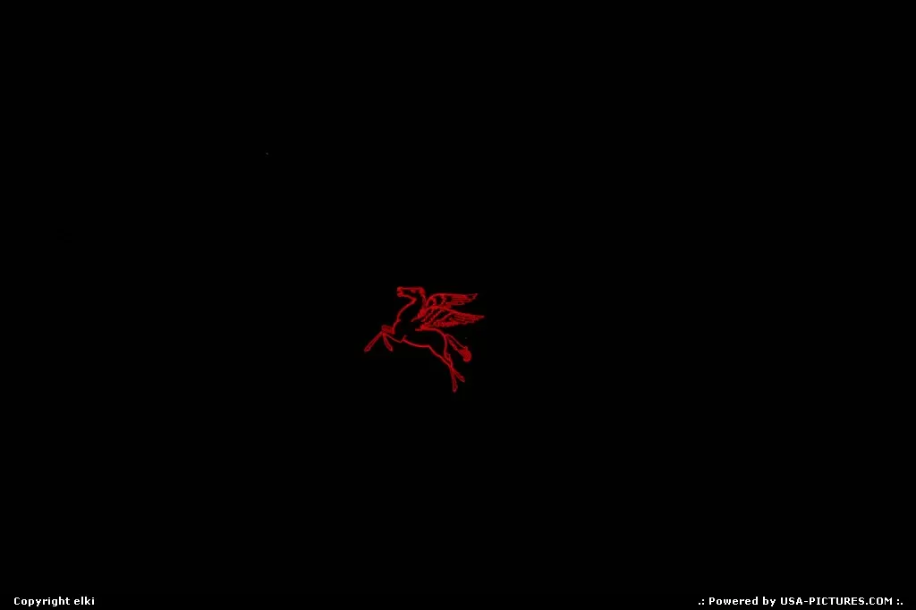 pegasus lighting from night