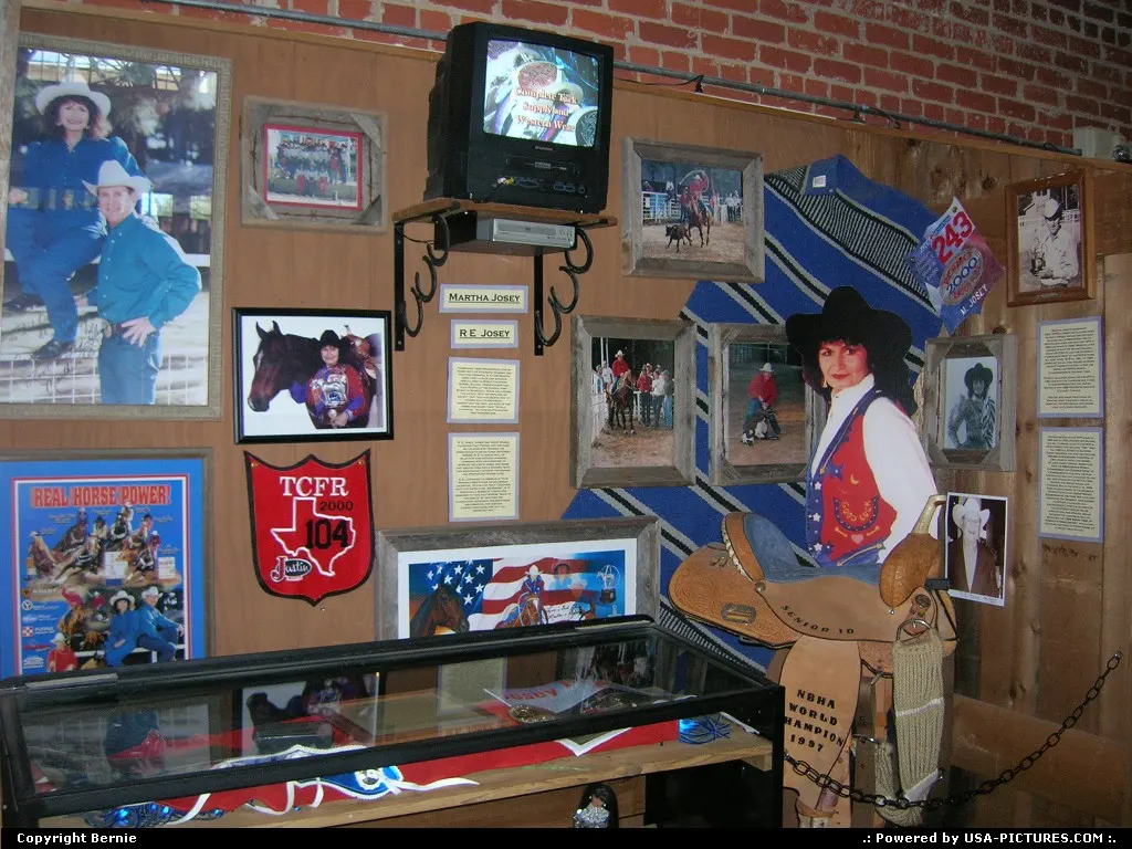 Cowboy Hall of Fame, a highly documented tribute to the stars of the rodeo, past and pr...