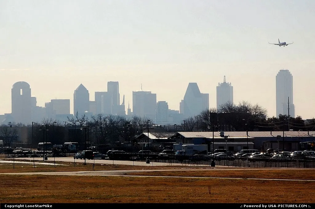 Dallas Skyline from Dallas Love Field