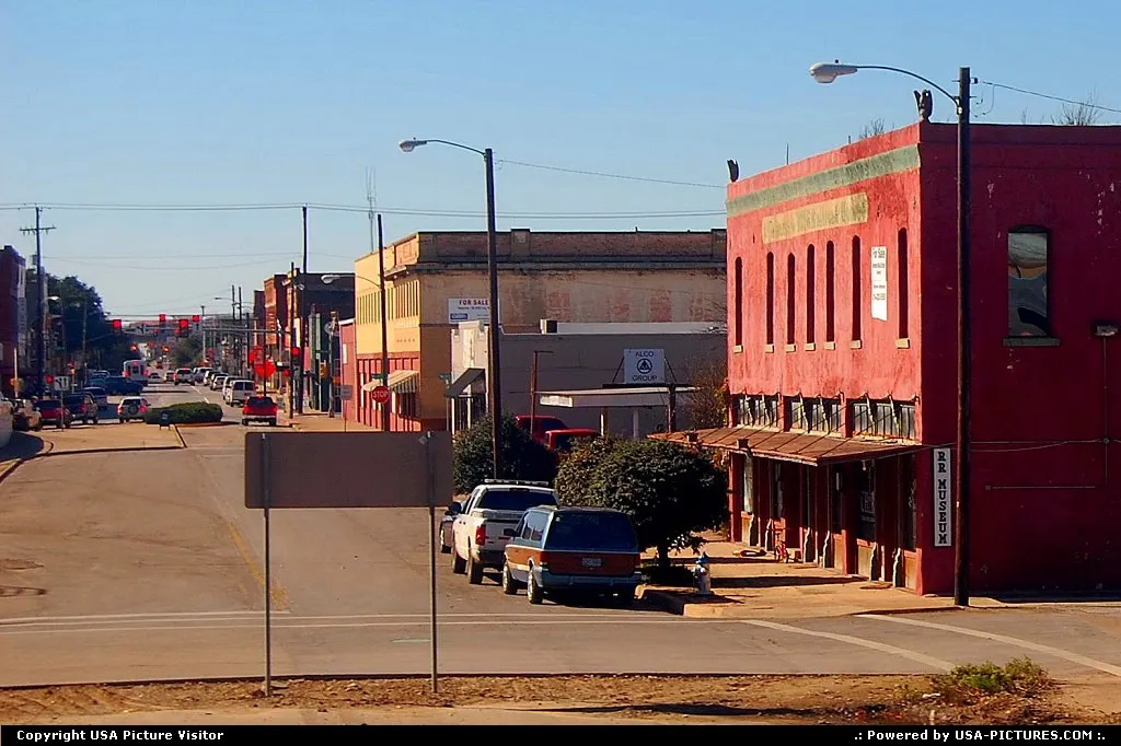 Cleburne, TX from Amtrak's Texas Eagle