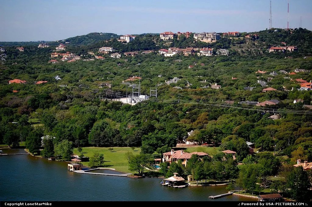 Homes on Lake Austin