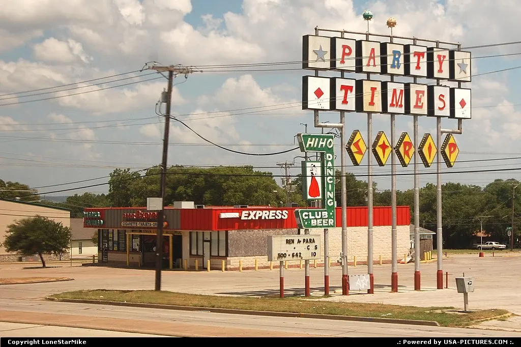 The Party Times Strip in Grand Prairie, TX.