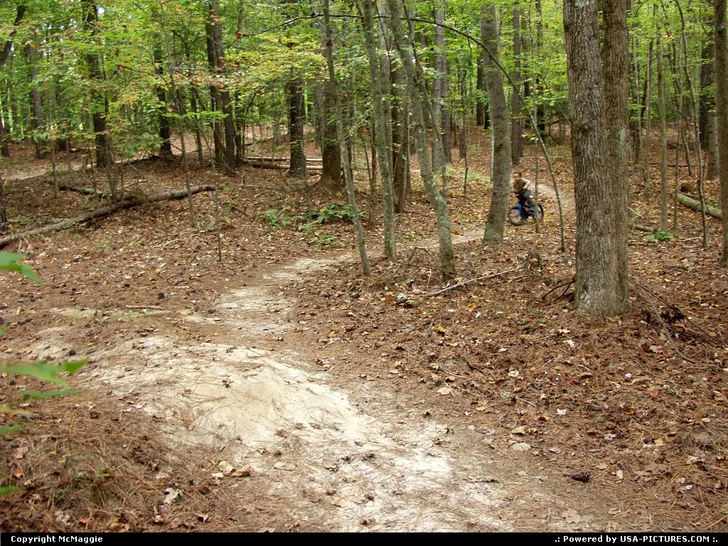 Mountain biking trails, Freedom Park, free black settlement, James City County, William...