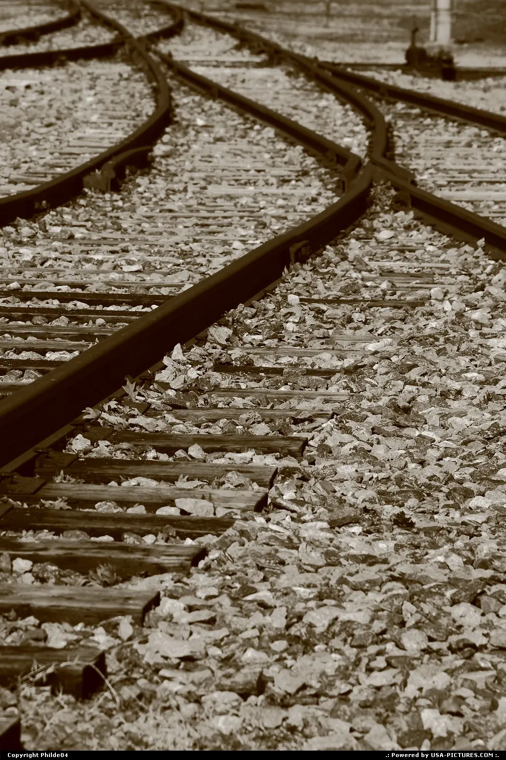 Train tracks - Ft. Eustis Transporation Museum