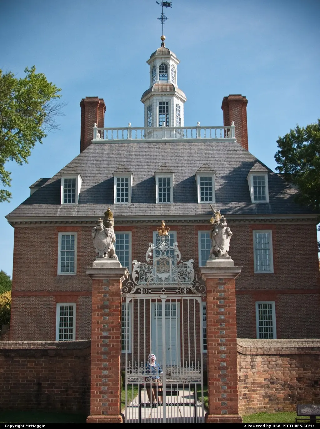 Governor's Palace, Colonial Williamsburg, Williamsburg, Virginia