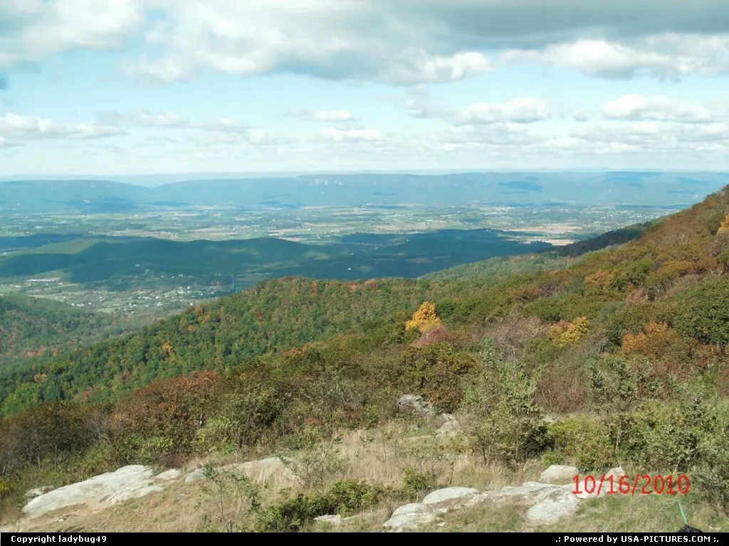 This is taken as we traveled the Blue Ridge Parkway.