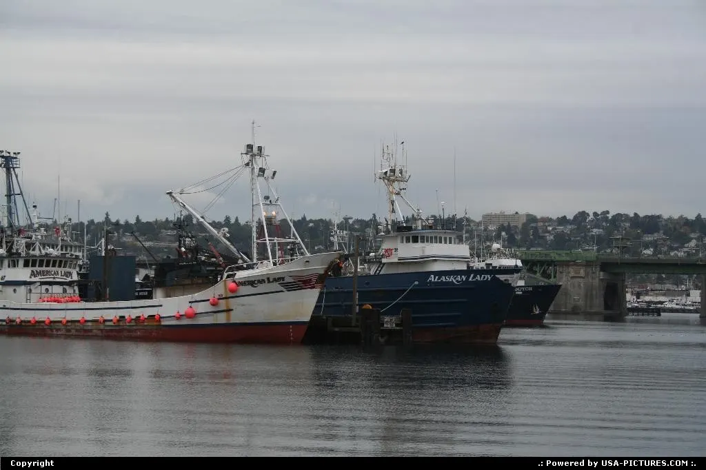 Fishermen's terminal at Seattle