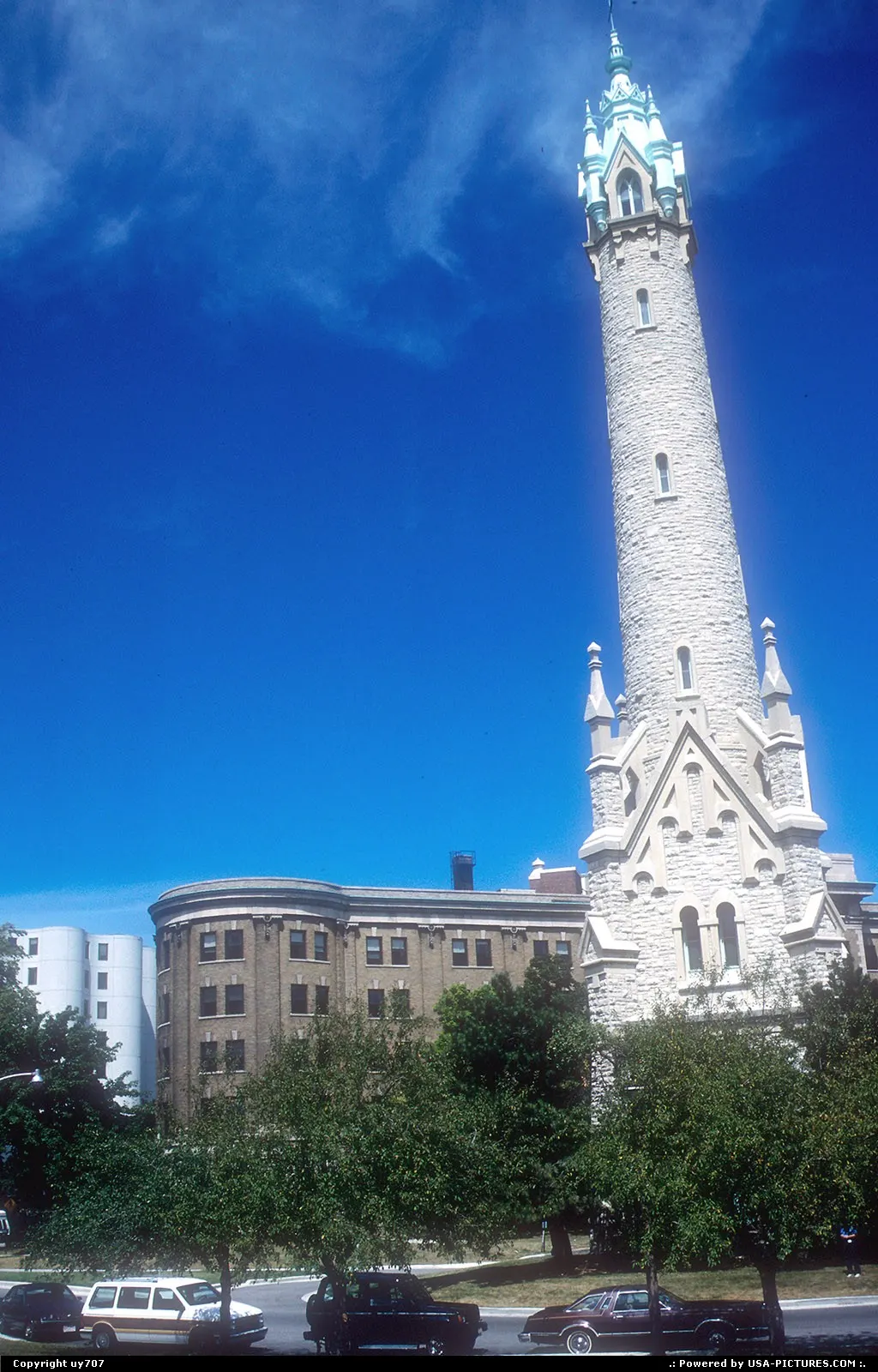 One of numerous eye-catching buildings dotting Milwaukee