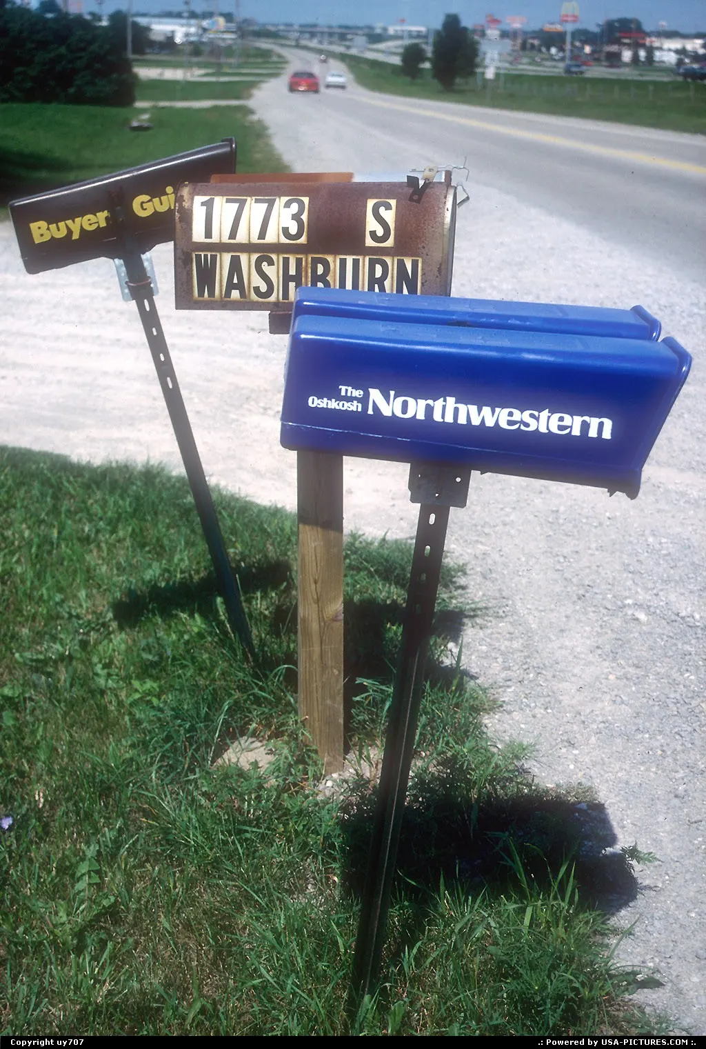 En route from Milwaukee to Oshkosh through route 41, with numerous stops in between.
