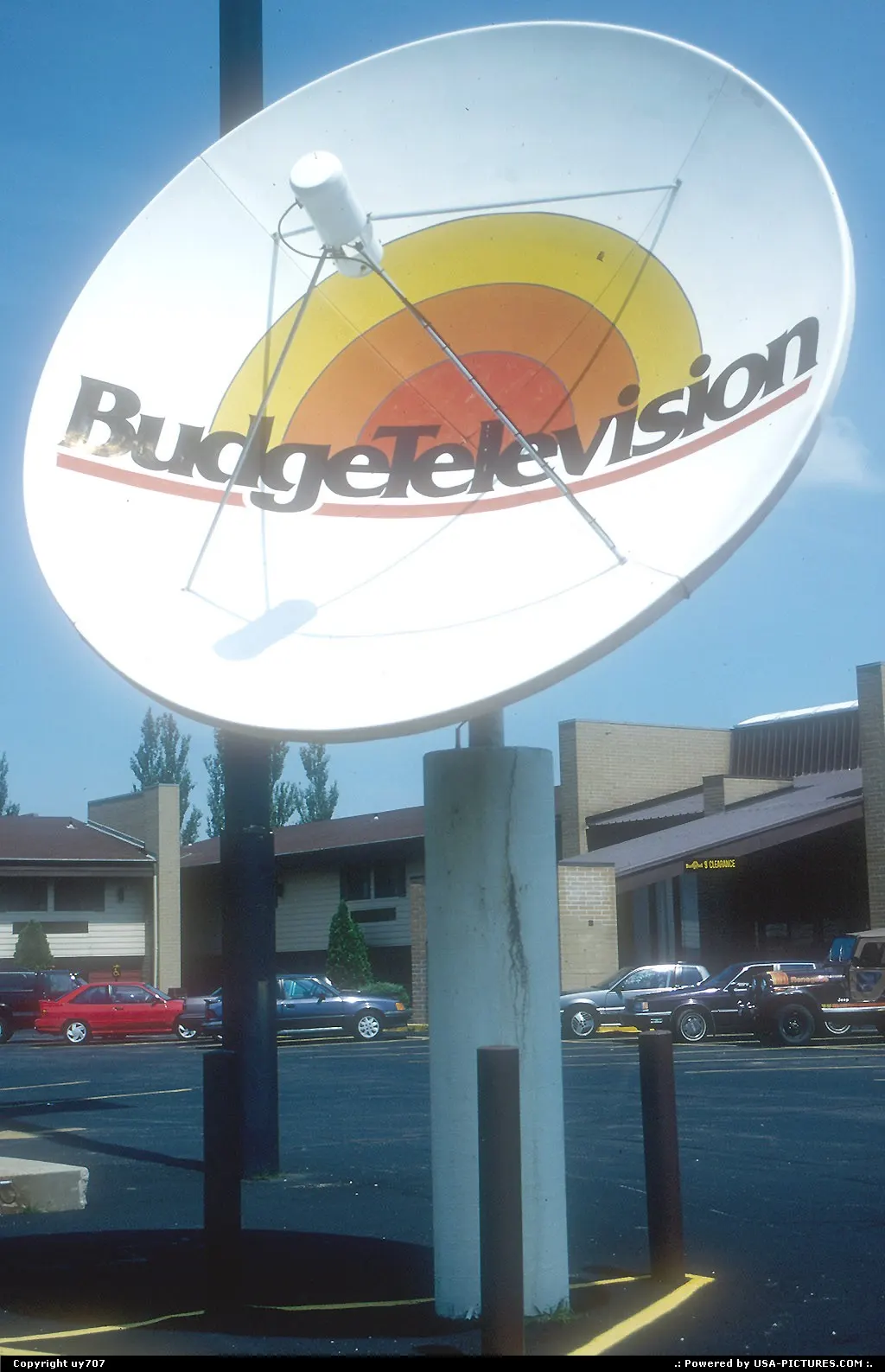 A satelitte dish