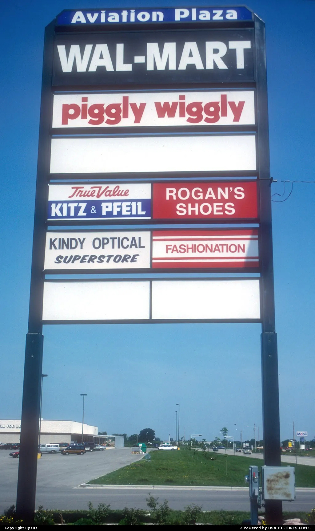 A well known chain of retail stores always busy in casting shaddows to competitors of a...