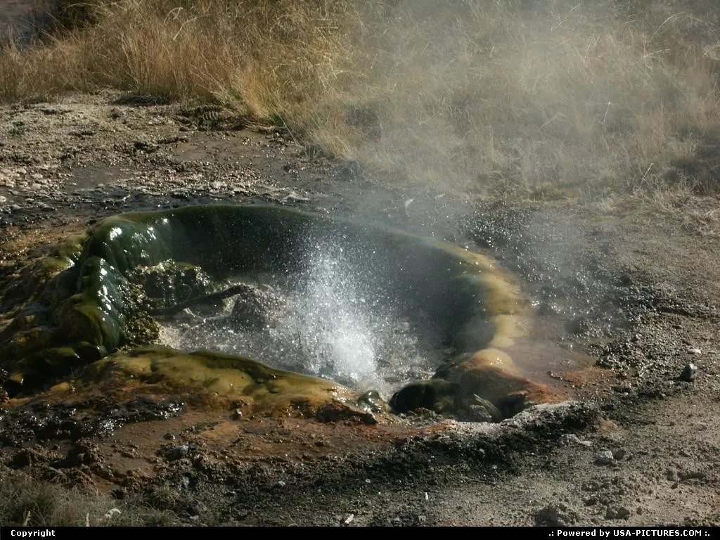 Hot springs and geysers in details