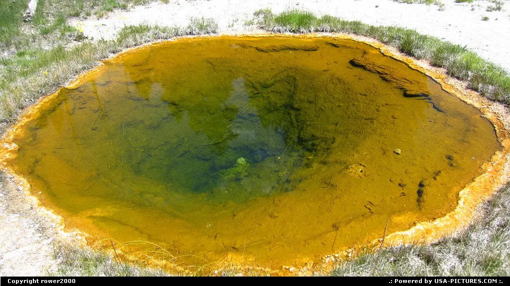 Nice pool in Upper Geyser Basin.